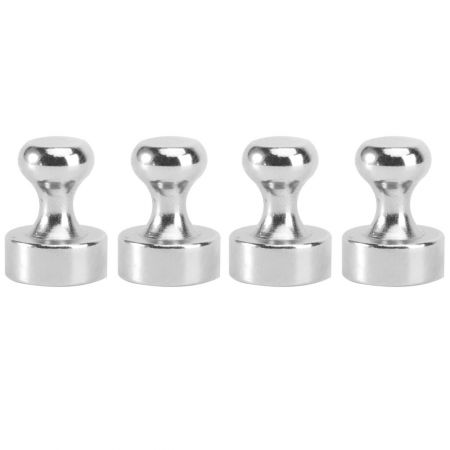 Magneti puternici, D 12 mm, ECOBRA, 4 buc/set 